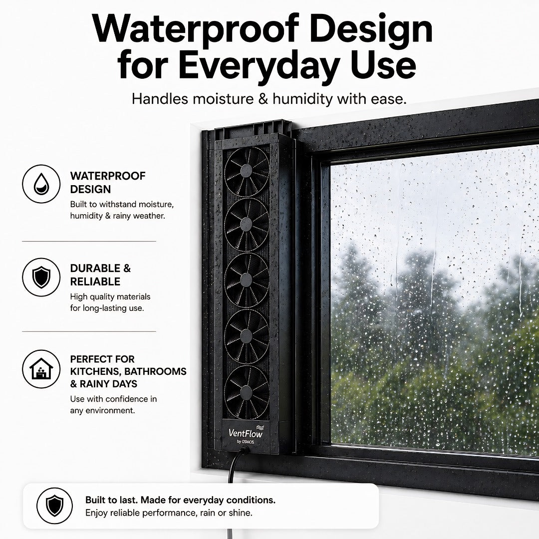 Window Ventilation Exhaust Fan