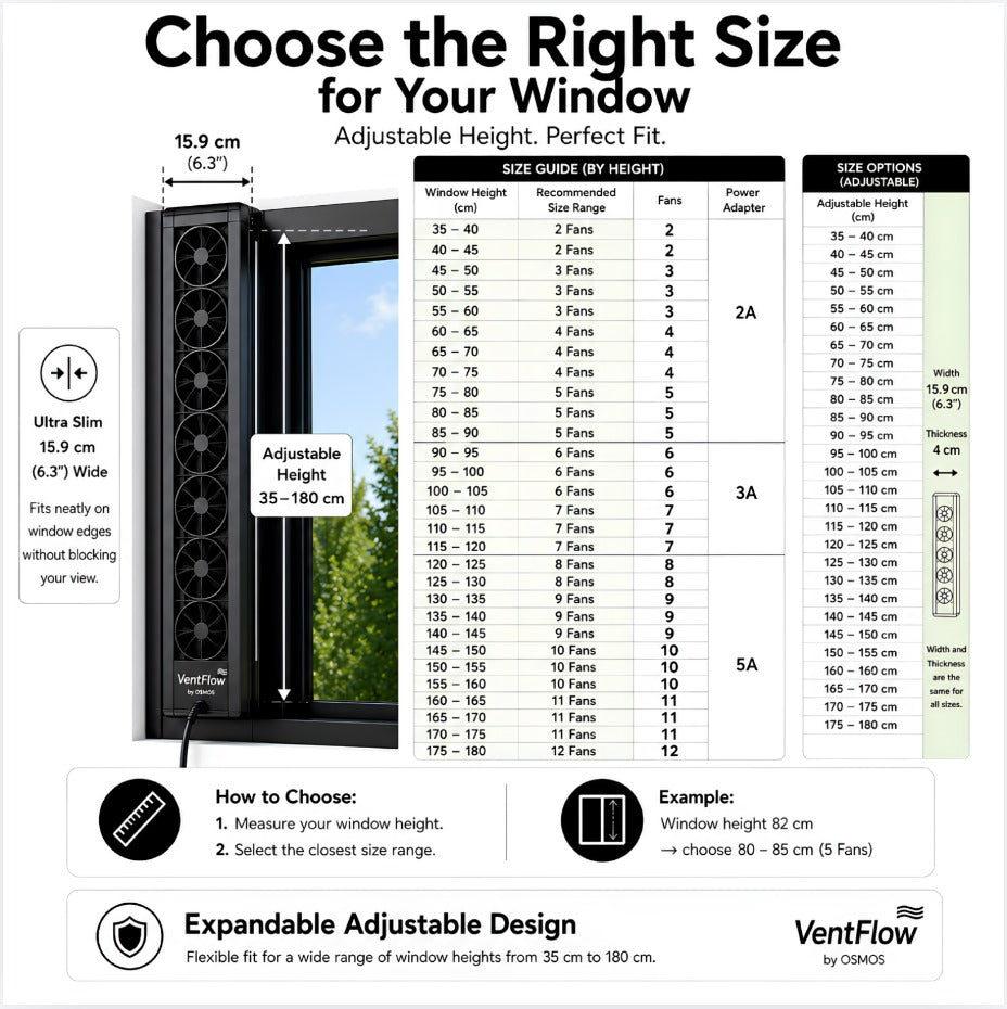 Window Ventilation Exhaust Fan